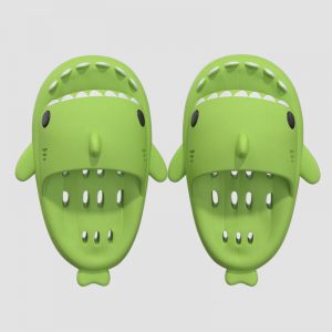 Cartoon Shark Hollow Out Casual Slippers - Modakawa Modakawa