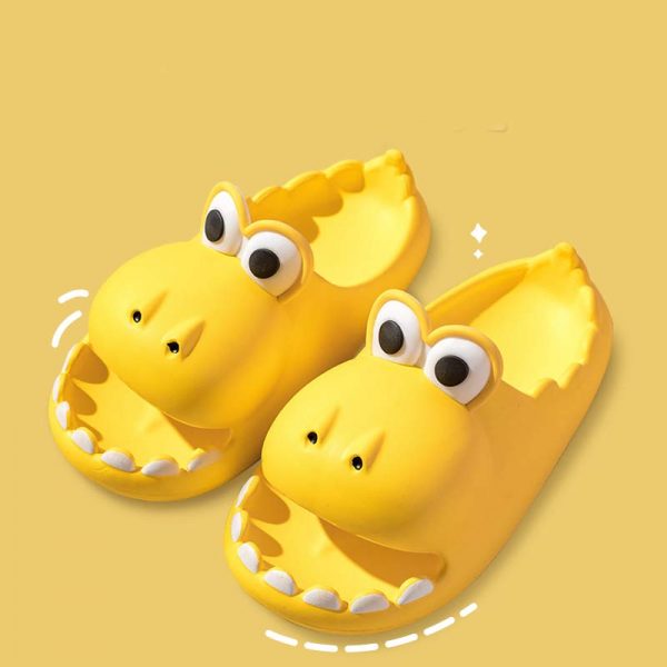 Cartoon Dinosaur Casual Slippers - Modakawa Modakawa