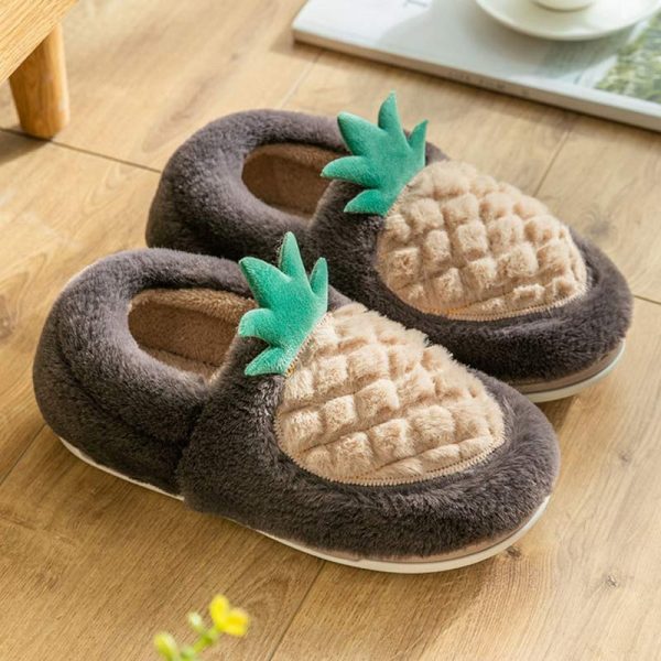 Lovely Fruits Plush Slippers - Modakawa Modakawa