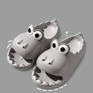 Cartoon Dinosaur Casual Slippers - Modakawa Modakawa