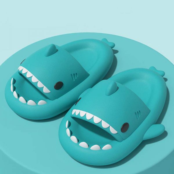 Cartoon Shark Casual Slippers - Modakawa Modakawa